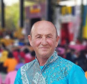 me in an indian costume