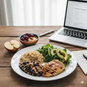 an image of a healthy meal